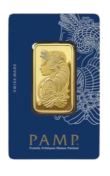 1 oz Златно кюлче PAMP | Lady Fortuna