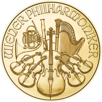 1 oz Златна монета Виенска Филхармония