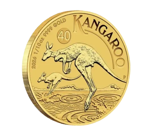 1/10 oz Златна монета Австралийско Кенгуру | 2026