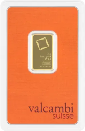 5 гр. Златно кюлче Valcambi | Minted