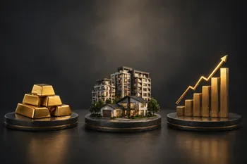 Злато vs Имоти vs Акции — къде парите ви работят по-добре